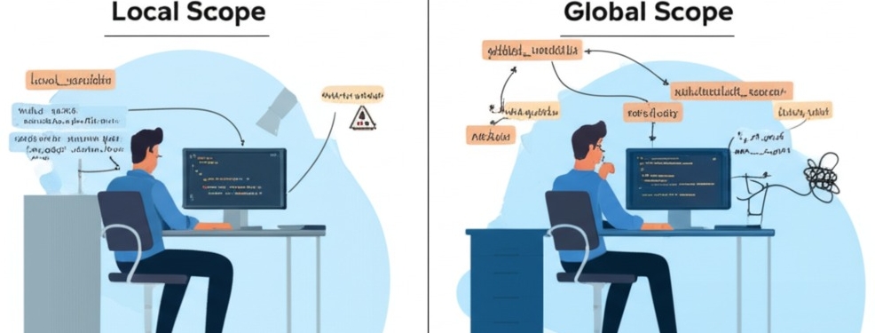 Local vs. Global Scope Local vs. Global Scope