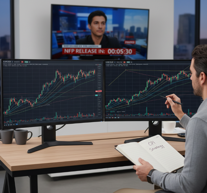 爆炸性新聞像地雷，常讓外匯交易瞬間翻盤。本章教你如何靠技術分析穩住心跳，應對選舉、CPI、非農等突發事件，避開短線風險地雷區。