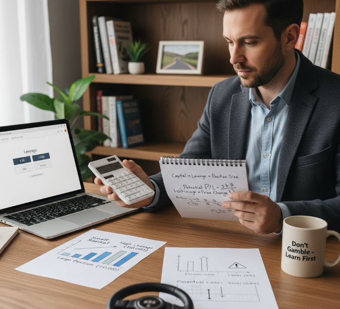 什麼是外匯交易的槓桿 當你剛踏入外匯市場,最常聽到的一句話可能是:「外匯槓桿超猛,小資族也能翻倍獲利!」但到底是多猛